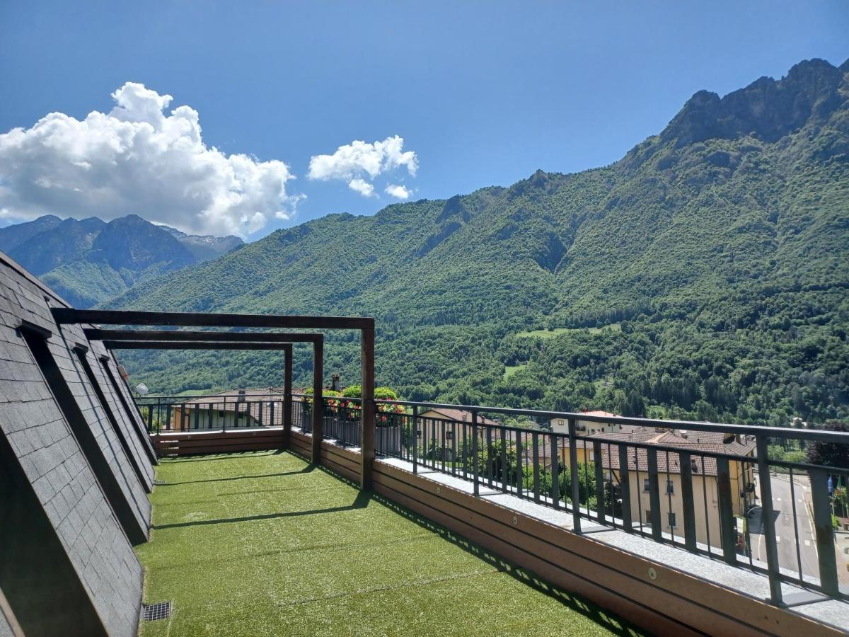 Savoia Terrace With Mountain View Apartment Taceno Bagian luar foto