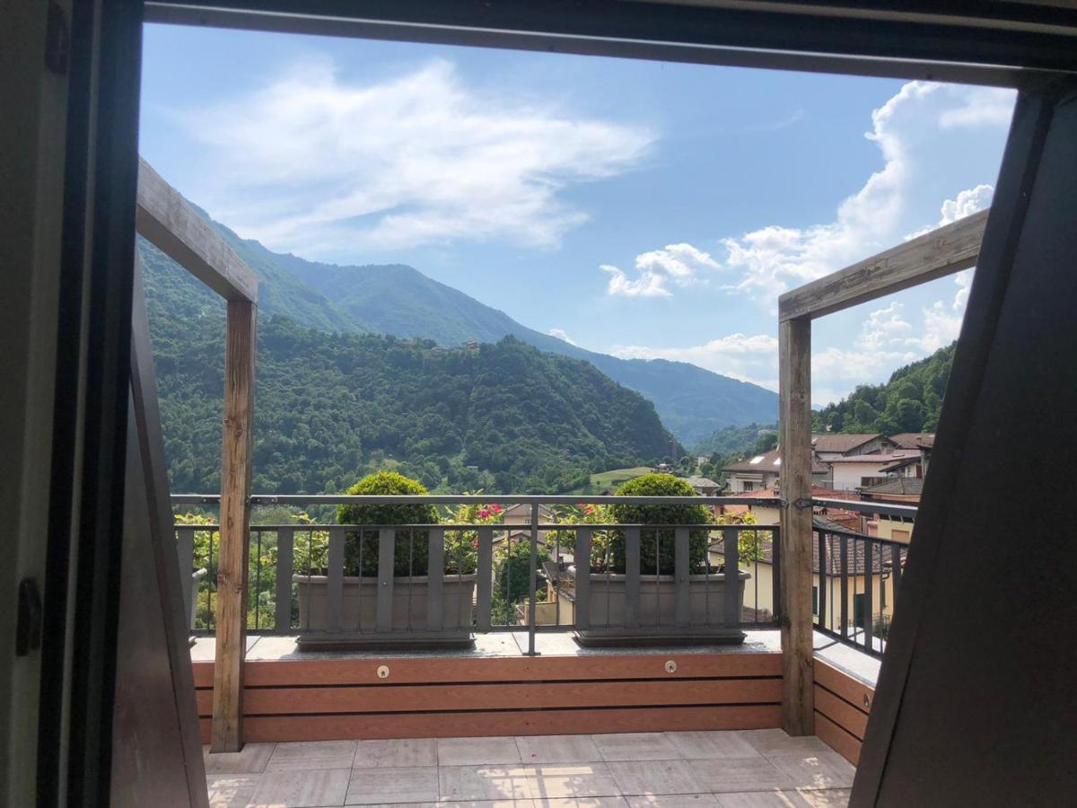 Savoia Terrace With Mountain View Apartment Taceno Bagian luar foto